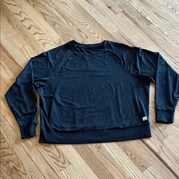 Vuori Charcoal Heather Halo Crew Sweatshirt - Picture 1 of 5